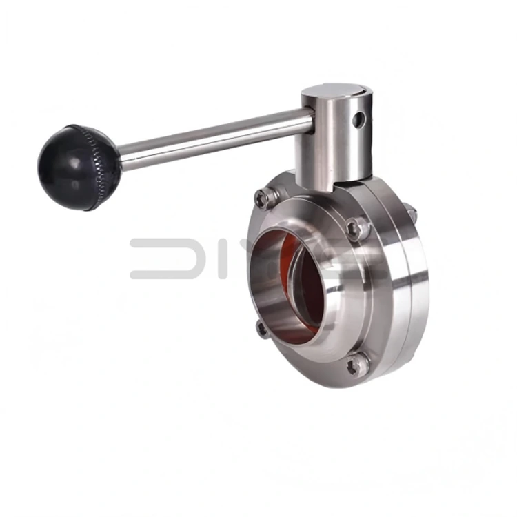 วาล์วผีเสื้อสุขาภิบาล SMS แสง