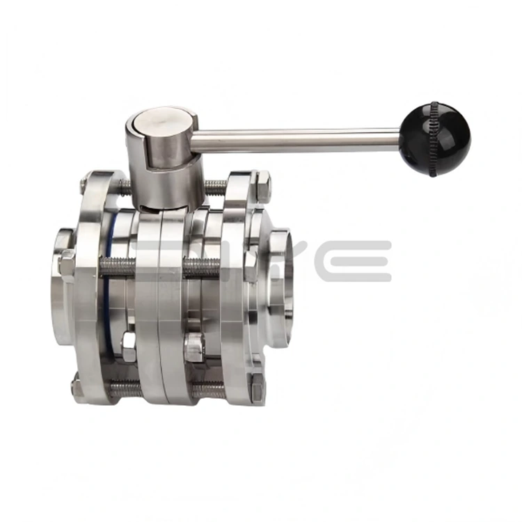 บัตเตอร์ฟลายวาล์ว 3 ชิ้น สุขาภิบาล