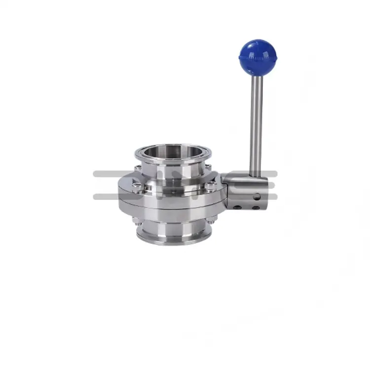 วาล์วผีเสื้อหนีบสุขาภิบาล