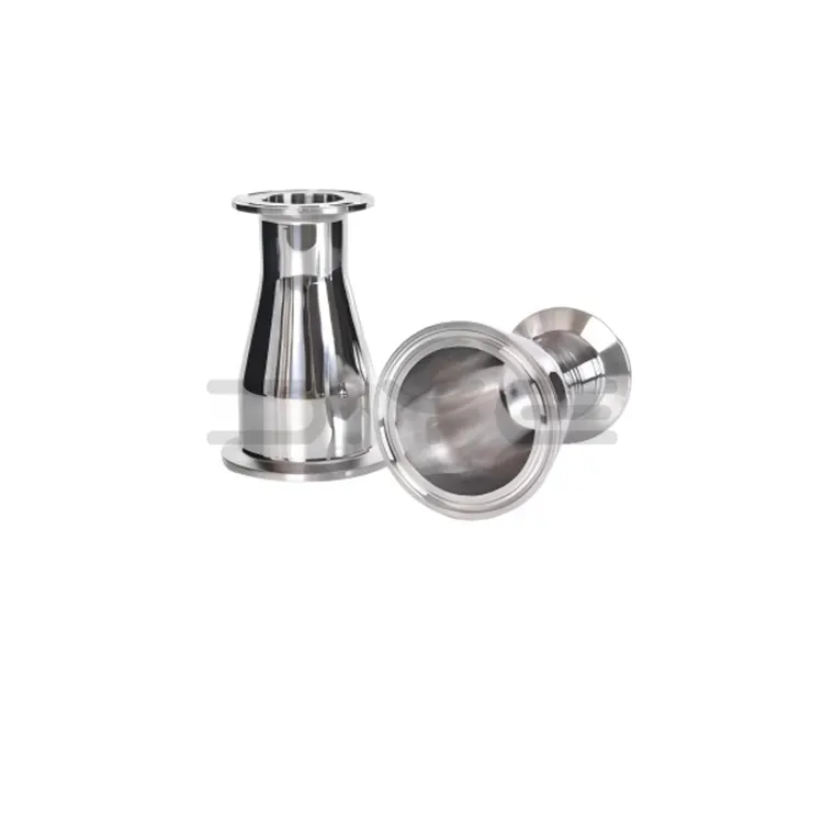 ตัวลดศูนย์กลางแคลมป์สแตนเลสสุขาภิบาล